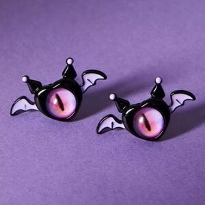 💀 Kuromi Monster Earrings